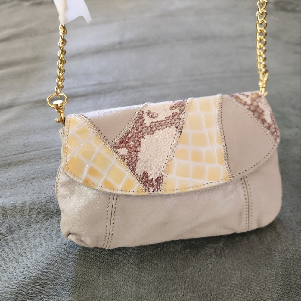 Genuine Leather Chi Shoulder Purse